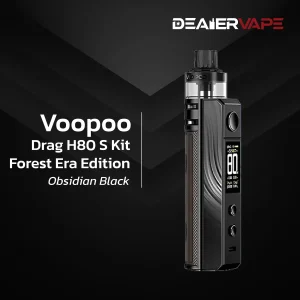 voopoo drag h80 s kit forest era edition obsidian black