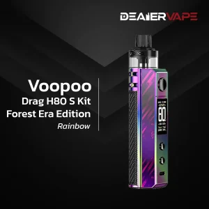 voopoo drag h80 s kit forest era edition rainbow