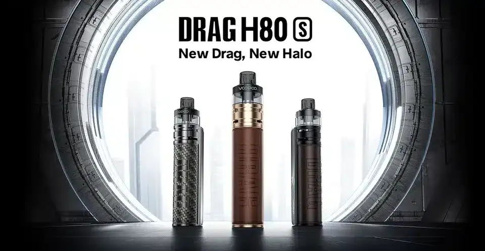 drag h80s พอตมอดคอลเลคชั่นใหม่จากแบรนด์ voopoo