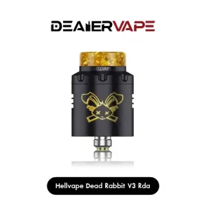 hellvape dead rabbit v3 rda black gold