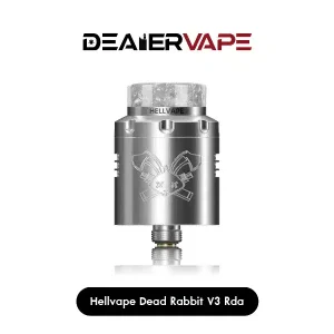 hellvape dead rabbit v3 rda silver