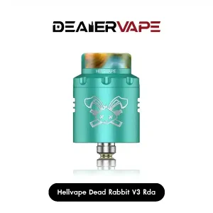 hellvape dead rabbit v3 rda turquosie