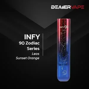 infy 90 zodiac series leos sunset orange
