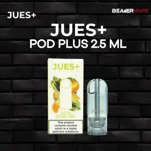 หัวพอต jues 2.5 ml กลิ่น ส้มโซดา เปรี้ยวซ่า โดนใจ