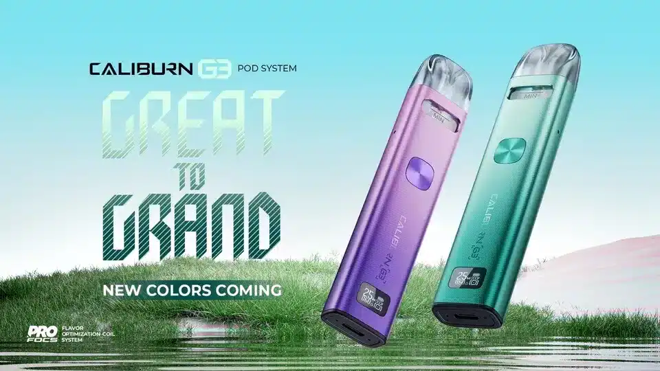caliburn g3 พอตไฟฟ้าซีรี่ส์ยอดฮิต ขนาดเล็ก แต่ฟังก์ชั่นจัดเต็ม