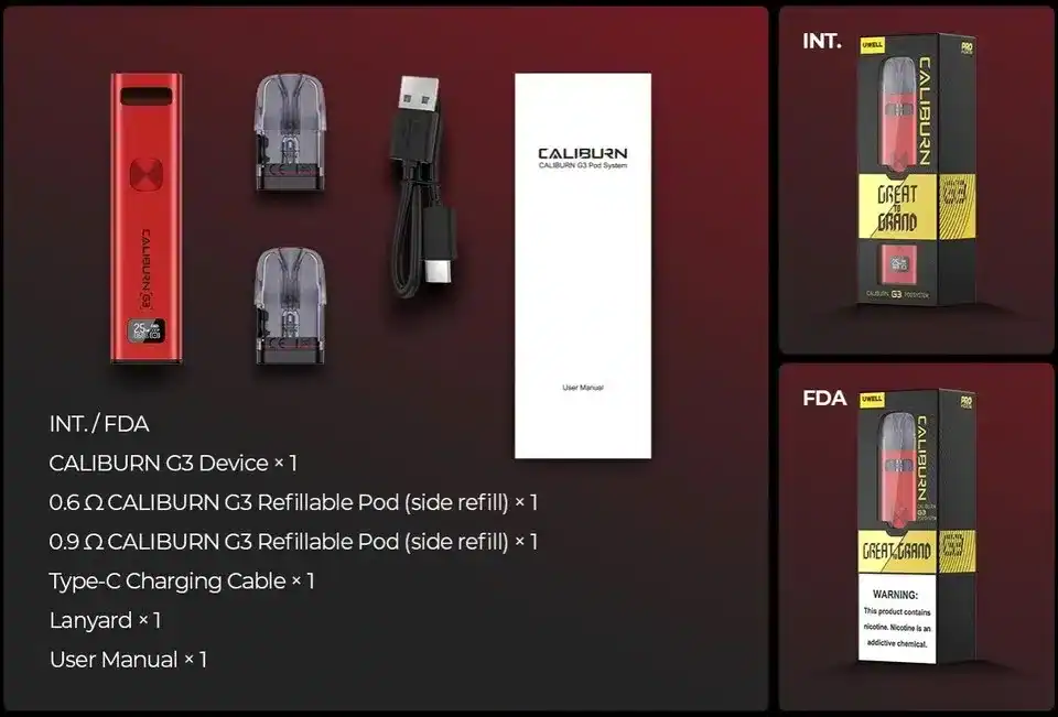 แกะกล่อง caliburn ตัวใหม่ล่าสุด สำรวจของภายในมีอะไรให้มาบ้าง