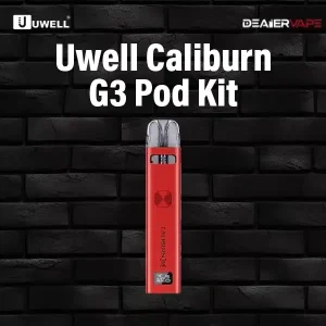 uwell caliburn g3 pod kit-red