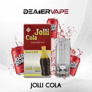 หัวพอต vmc 2.5ml เจลลี่โคล่า เน้นหวานเสริมฟีลสูบอรรถรสได้ดีเยี่ยม
