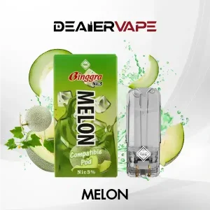 หัวพอต vmc 2.5ml กลิ่นเมล่อน หวานเจี๊ยบได้ลองแล้วจะติดใจ