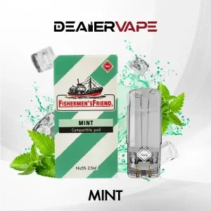 หัวพอต vmc 2.5ml กลิ่นมิ้ต์ เย็นๆสูบแล้วชิ้นใจ