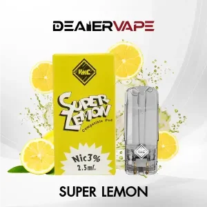 หัวพอต vmc 2.5ml กลิ่นเลม่อน เปรี้ยวจี๊ดจ๊าดหอมชื่นใจ
