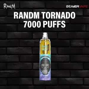 randm tornado 7000 puffs-blueberry bubblegum