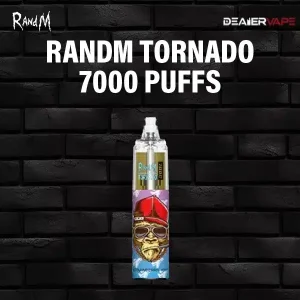 randm tornado 7000 puffs-strawberry kiwi