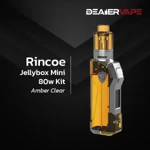 rincoe jellybox mini 80w kit amber clear