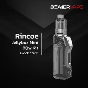 rincoe jellybox mini 80w kit black clear