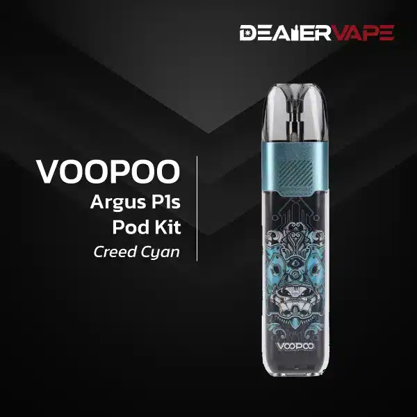 voopoo argus p1s pod kit creed cyan