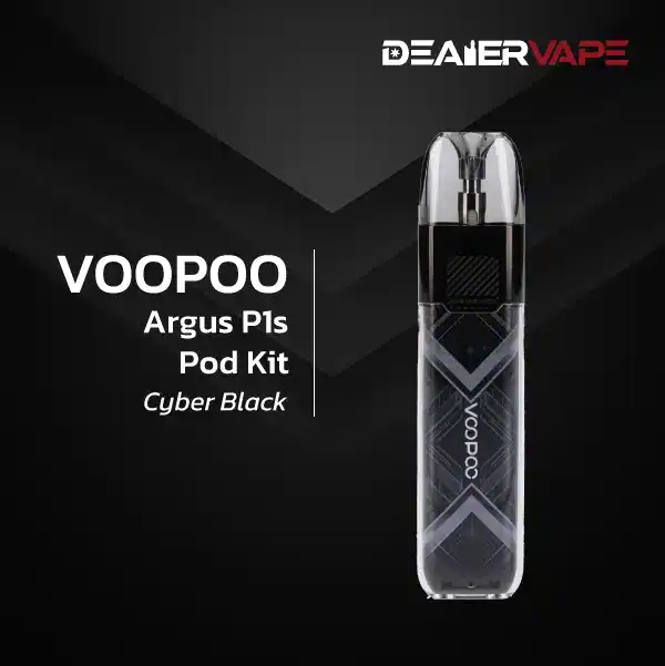 voopoo argus p1s pod kit cyber black