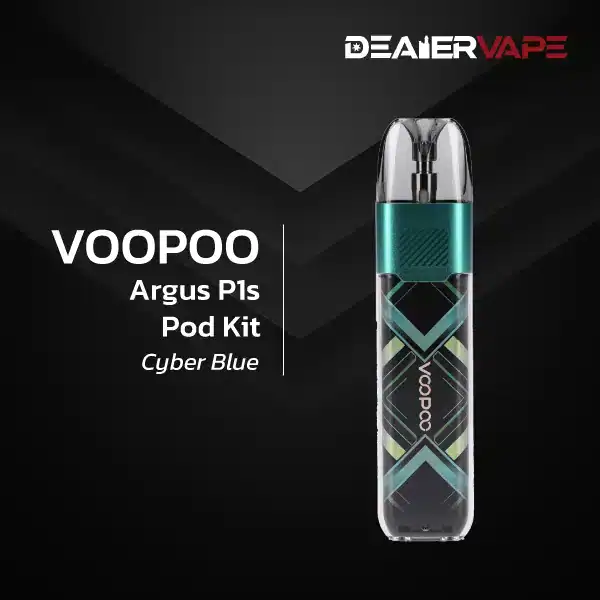 voopoo argus p1s pod kit cyber blue