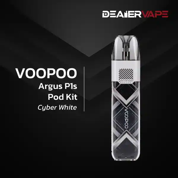 voopoo argus p1s pod kit cyber white