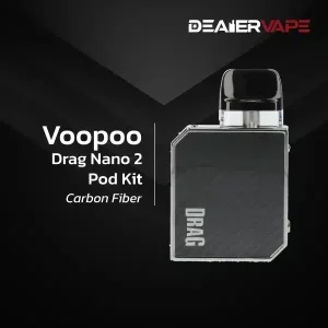 voopoo drag nano 2 pod kit carbon fiber