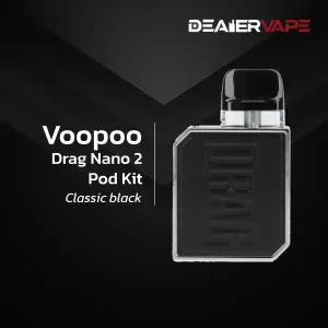 voopoo drag nano 2 pod kit classic black