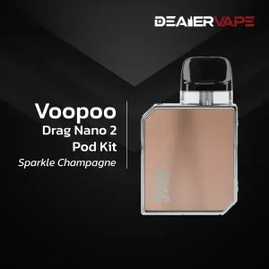 voopoo drag nano 2 pod kit sparkle champagne
