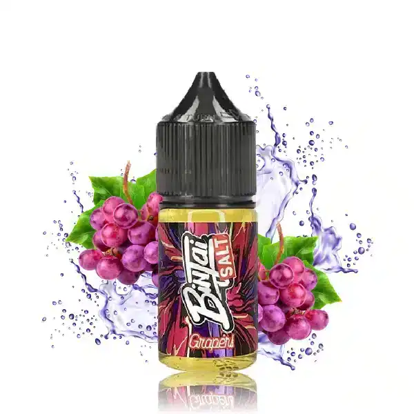 น้ำยาบินใจจากแบรนด์บินใจ น้ำยาบินใจ ซอลนิค กลิ่นหอมควันนุ่มต้อง Binjai Grape