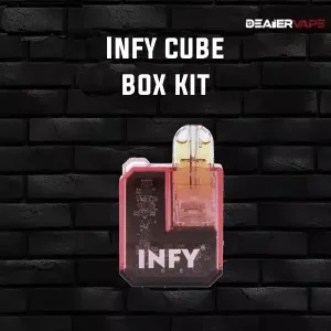 infy cube box สี wine red