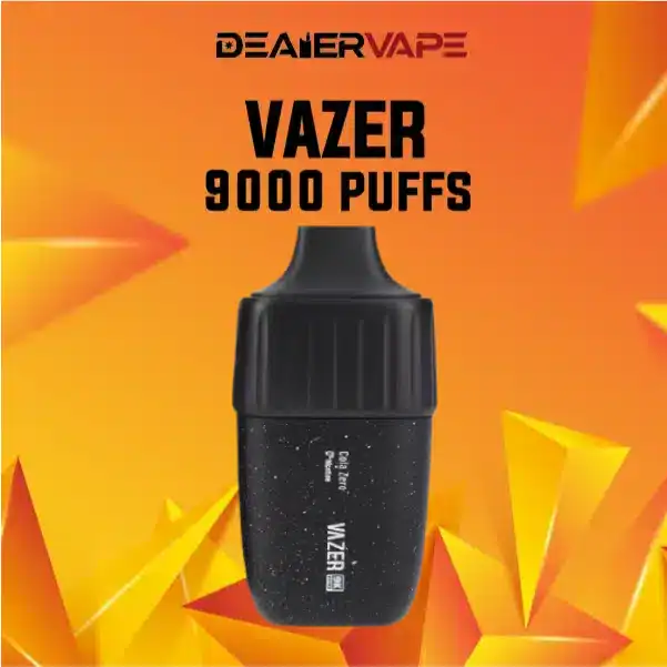 Vazer 9K กลิ่นโคล่าซ่า หอมหวานสดชื่นไร้น้ำตาลและนิโคติน