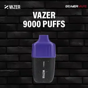 vazer 9000 กลิ่นบลูเบอรี่ ใช้ได้งานแค่ไหน