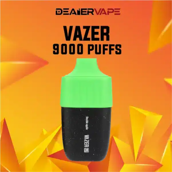 Vazer 9K กลิ่นแอปเปิลสองรสชาติ กลมกล่อมหอมหวานแบบไร้นิโคติน