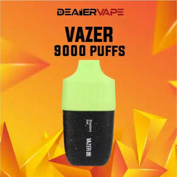Vazer 9K กลิ่นสตรอว์เบอร์รีหวานละมุน ผสานกีวี่เปรี้ยวสดชื่นลงตัว