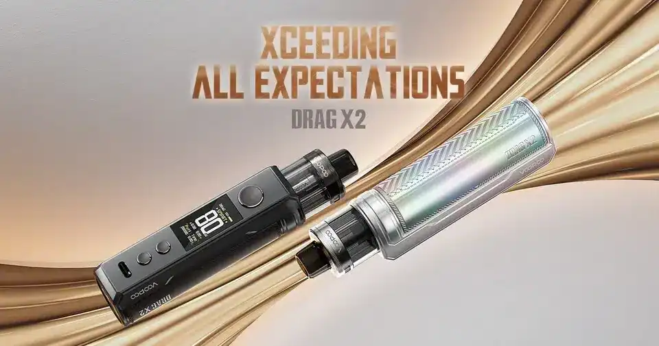 voopoo drag x2 บุหรี่ไฟฟ้ารุ่นใหม่ล่าสุด ราคาสบายๆ