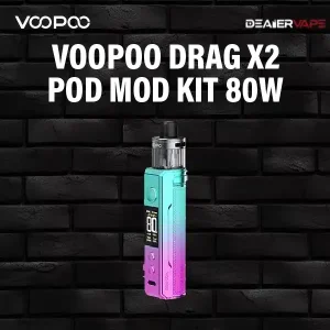 voopoo drag x2 pod mod kit 80w-sky blue