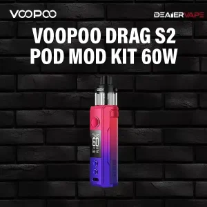 voopoo drags2 pod mod kit 60w- modern red