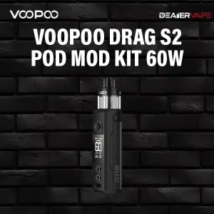 voopoo drags2 pod mod kit 60w-spray black