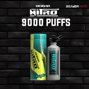 hcigar nitro 9000 puffs กลิ่นเมล่อน Dearlervape เปิดรับตำแทนจำหน่าย