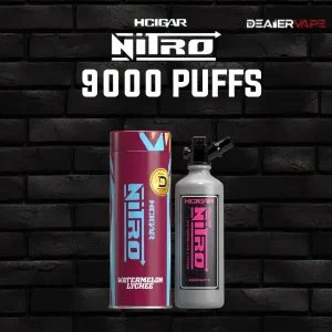 hcigar nitro 9000 puffs กลิ่นแคงโมลิ่นจี้ หวานหอมแบบมีเอกลักาณ์