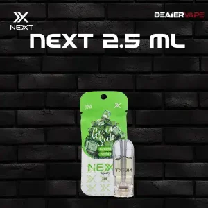 หัวพอตnext 2.5ml กลิ่นน้ำเขียวโซดา ใส่กับหัวอะไรได้บ้าง