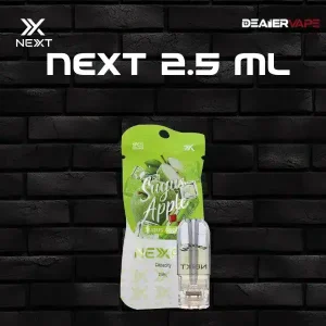 หัว next 2.5ml กลิ่นซูกัสแอปเปิ้ล รสชาติเป็นอย่างไร