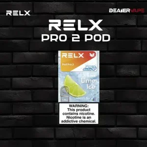 หัวพอต relx pro 2 กลิ่นมะนาว อร่อยกลมกล่อม หวานไม่เลี้ยน