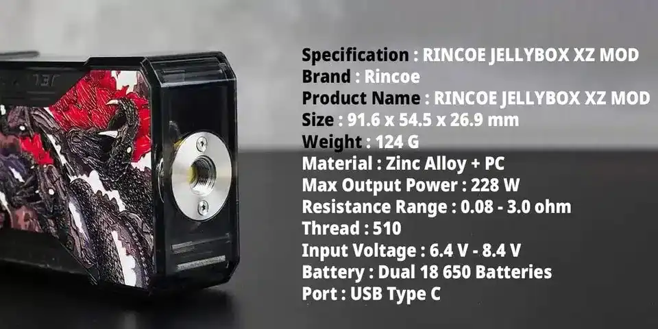 Rincoe Jellybox XZ ราคาสุดคุ้ม มาพร้อมสเปกแบบจัดเต็ม