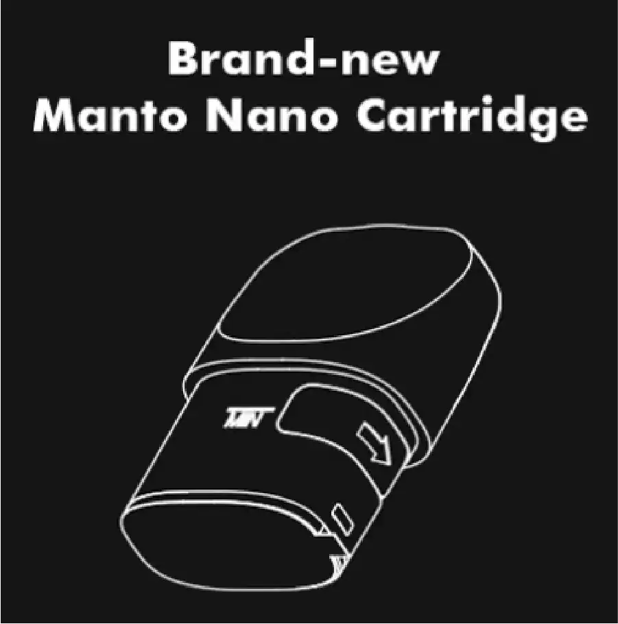 หัวพอต Manto Nano Pod Cartridge หัวพอต Manto Nano หัวพอต Rincoe หัวเปล่า Rincoe Manto Nano