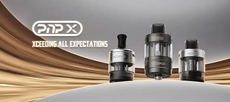 pnp x pod tank dtl อะตอมบุหรี่ไฟฟ้ารุ่นใหม่จากแบรนด์ชื่อดังอย่าง voopoo