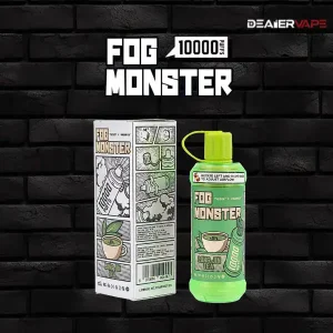 ช้แล้วทิ้ง fog monster 10k puffs กลิ่นชาหลงจึ่ง รสชาติเป็นอย่างไร