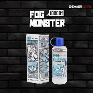 ช้แล้วทิ้ง fog monster 10k puffs กลิ่นกลิ่นหมากฝรั่งมิ้นต์ เย็นสดชื่น