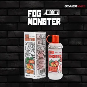 ช้แล้วทิ้ง fog monster 10k puffs กลิ่นพืชมะม่วงแตงโม สามผสานเข้ากันได้อย่างลงตัว