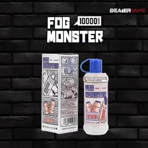 ใช้แล้วทิ้ง fog monster 10k puffs กลิ่นยาคูลท์ เปรี้ยวหวานรอ่ยโดนใจ