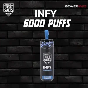 infy 6000 puffs blueberry blackberry
