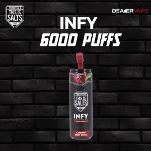 infy 6000 puffs cherry mint soda